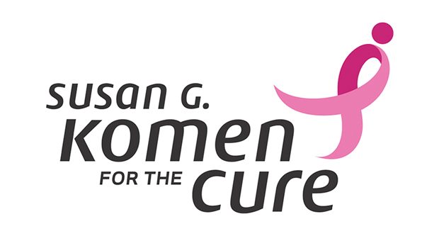 Logo da Susan G. Komen for the Cure.